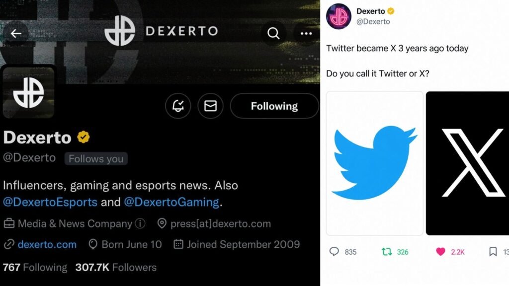 Dexerto Twitter
