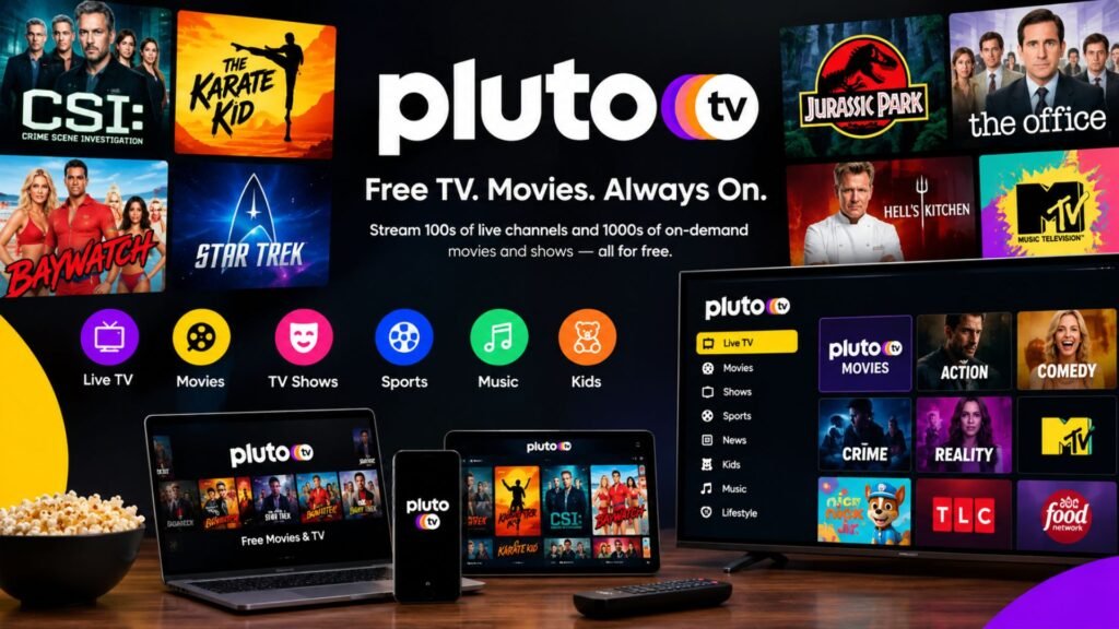 Pluto TV: Free Live TV and Movies Guide Pluto TV