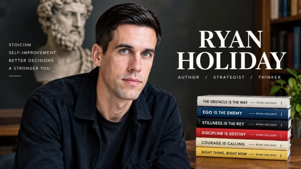 Ryan Holiday: Books, Stoicism, Career and Ideas Ryan Holiday