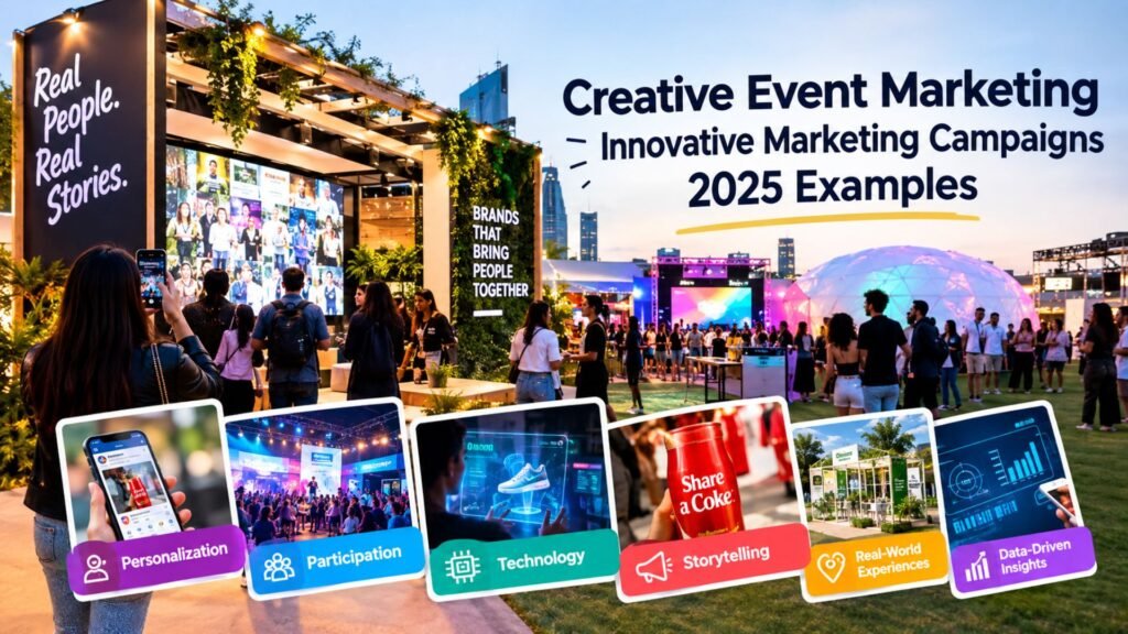 creative event marketing innovative marketing campaigns 2025 examples