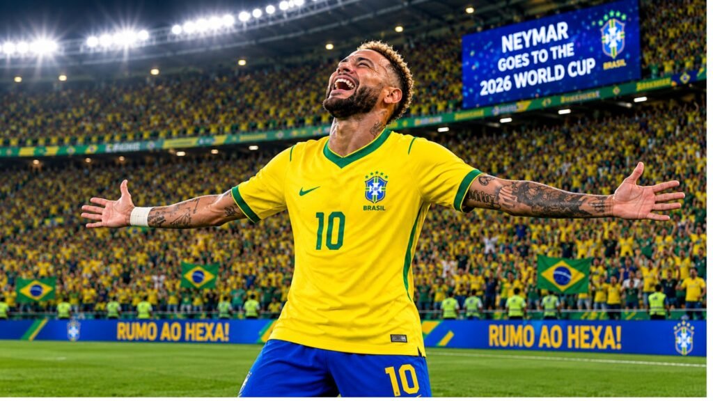 is neymar playing in the world cup 2026