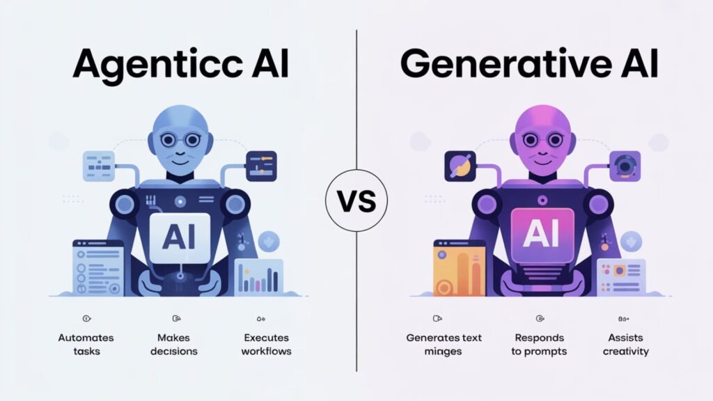 agentic ai vs generative ai