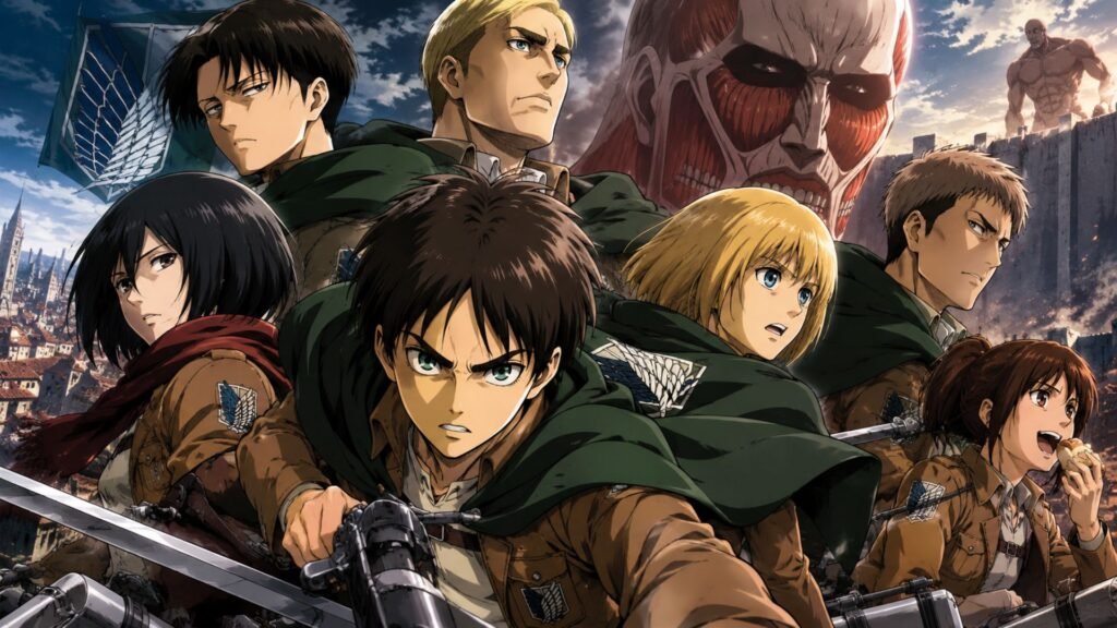attack on titan characters